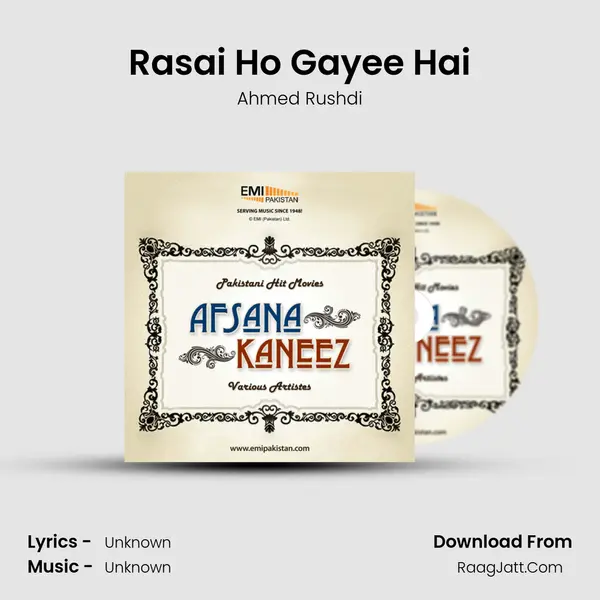 Rasai Ho Gayee Hai MP3 Song by Ahmed Rushdi Cover