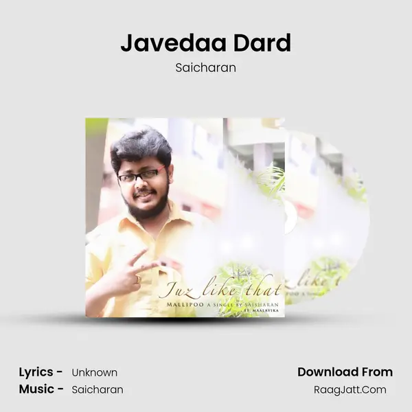 Javedaa Dard MP3 Song by Saicharan Cover