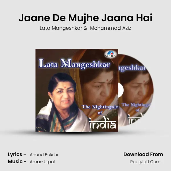 Jaane De Mujhe Jaana Hai MP3 Song by Lata Mangeshkar Cover