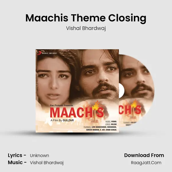 Maachis Theme Closing MP3 Song by Vishal Bhardwaj Cover