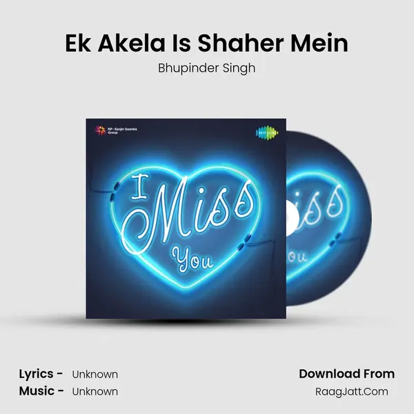Ek Akela Is Shaher Mein Cover