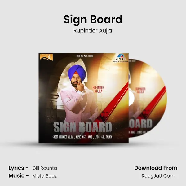 Sign Board MP3 Song by Rupinder Aujla Cover