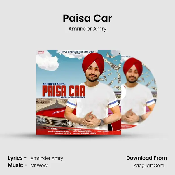 Paisa Car MP3 Song by Amrinder Amry Cover