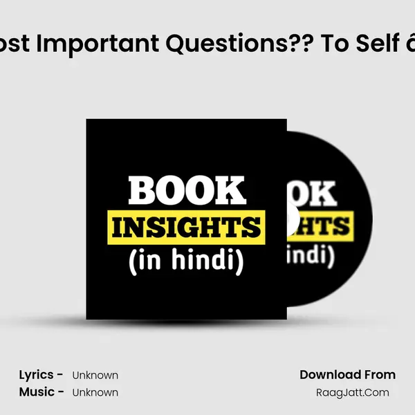 3 Most Important Questions?? To Self âœ… MP3 Song by  Cover