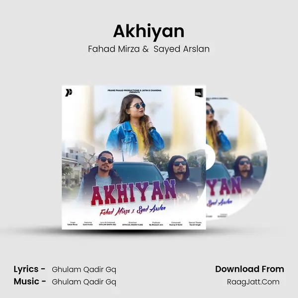 Akhiyan MP3 Song by Fahad Mirza Cover