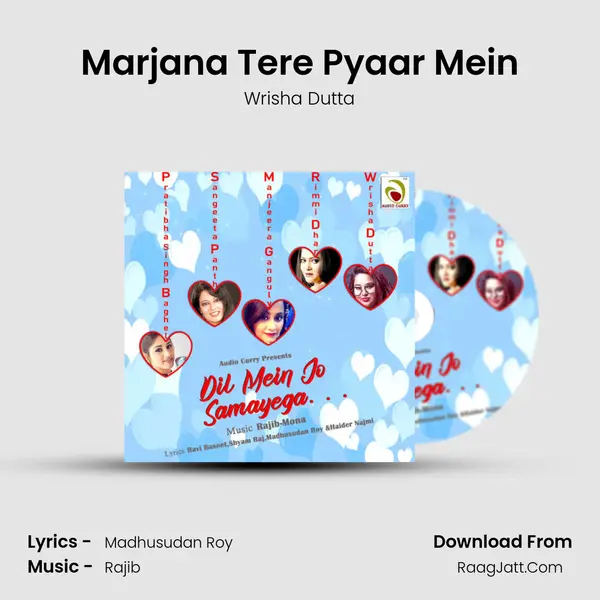 Marjana Tere Pyaar Mein MP3 Song by Wrisha Dutta Cover