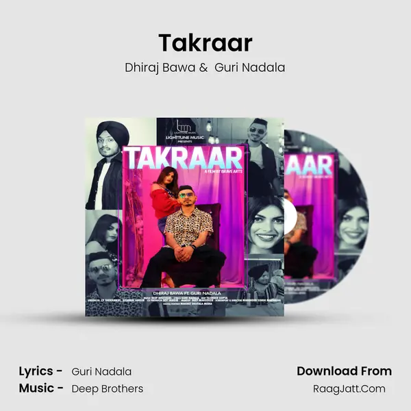 Takraar MP3 Song by Dhiraj Bawa Cover