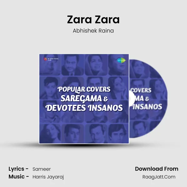 Zara Zara MP3 Song by Abhishek Raina Cover