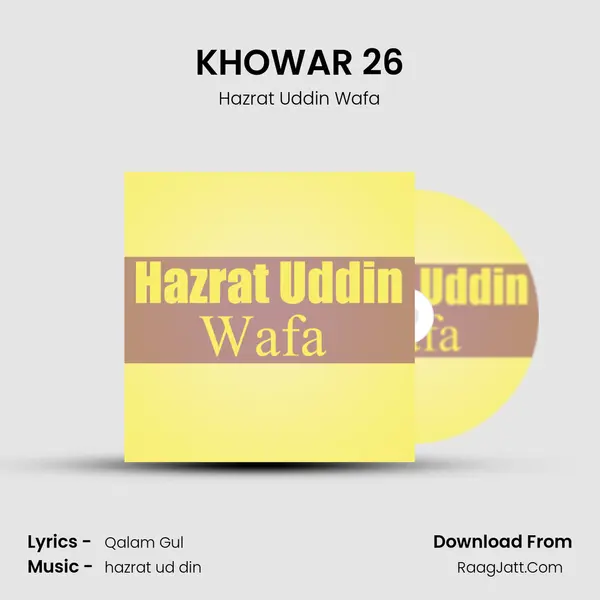 KHOWAR 26 - Hazrat Uddin Wafa