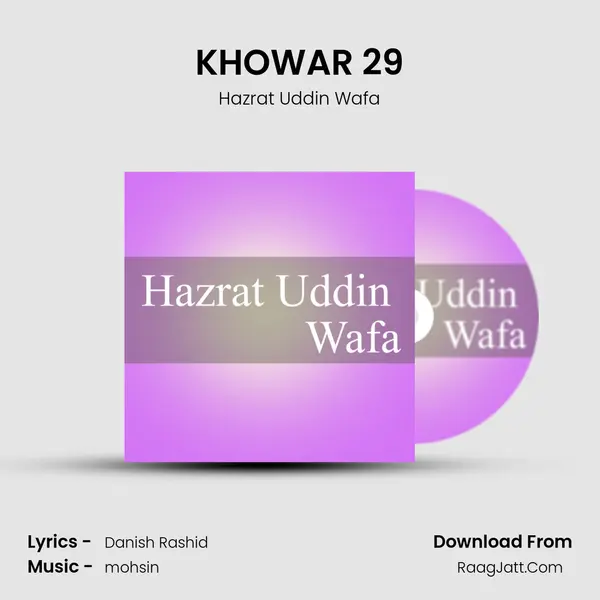 KHOWAR 29 - Hazrat Uddin Wafa