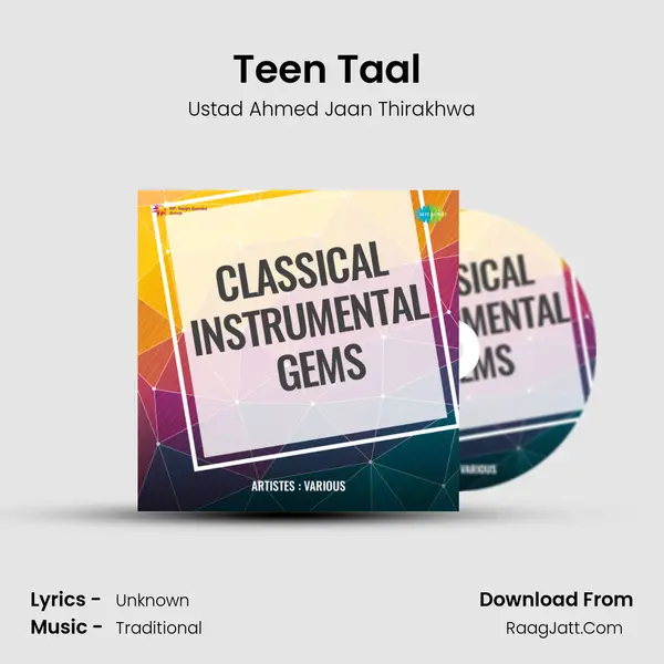 Teen Taal (Tabla) MP3 Song by Ustad Ahmed Jaan Thirakhwa Cover