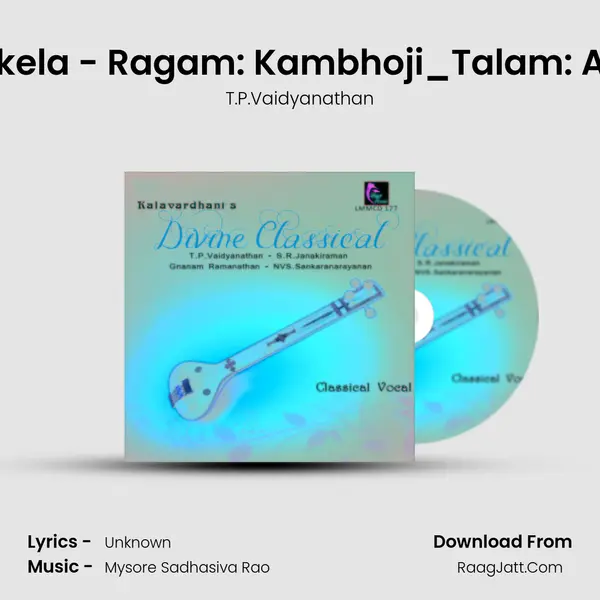 Nikela - Ragam: Kambhoji_Talam: Adi MP3 Song by T.P.Vaidyanathan Cover