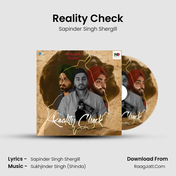 Reality Check MP3 Song by Sapinder Singh Shergill Cover