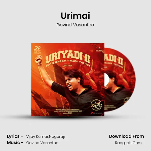 Urimai MP3 Song by Govind Vasantha Cover