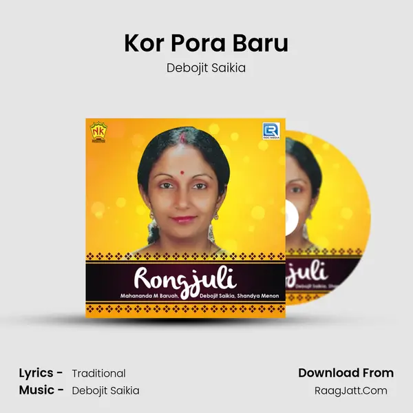 Kor Pora Baru MP3 Song by Debojit Saikia Cover