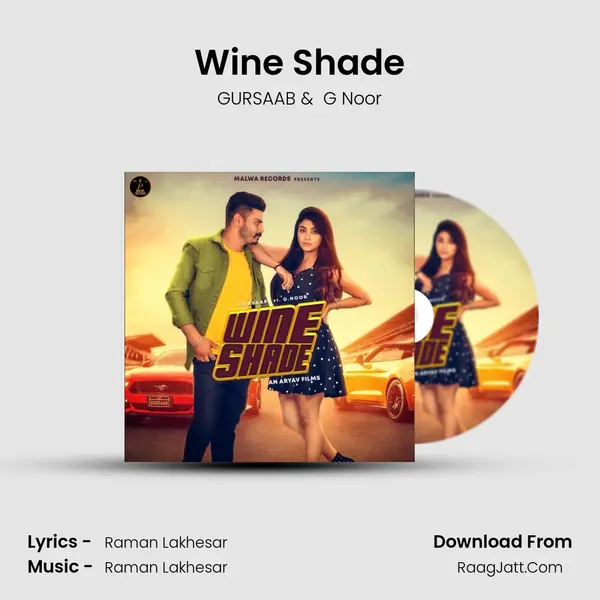 Wine Shade MP3 Song by GURSAAB Cover