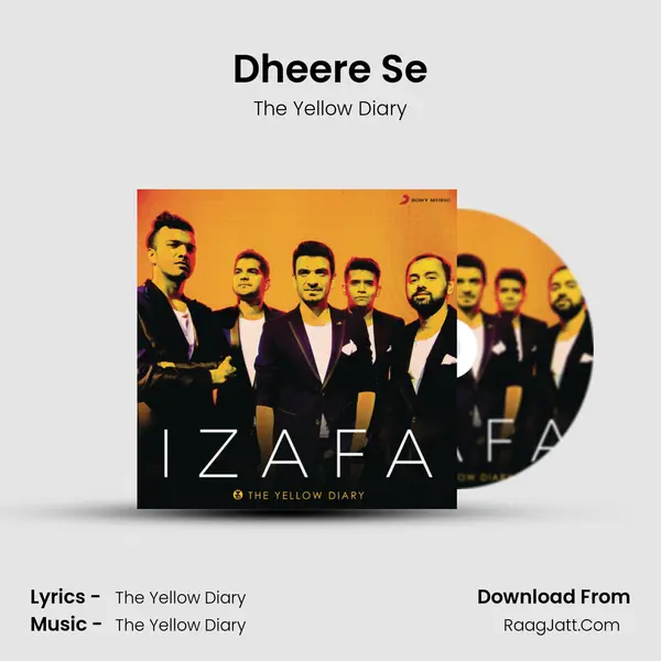 Dheere Se MP3 Song by The Yellow Diary Cover