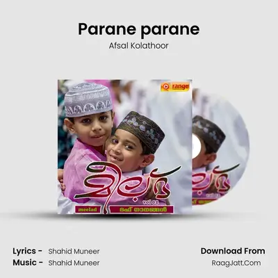 Parane parane MP3 Song by Afsal Kolathoor Cover