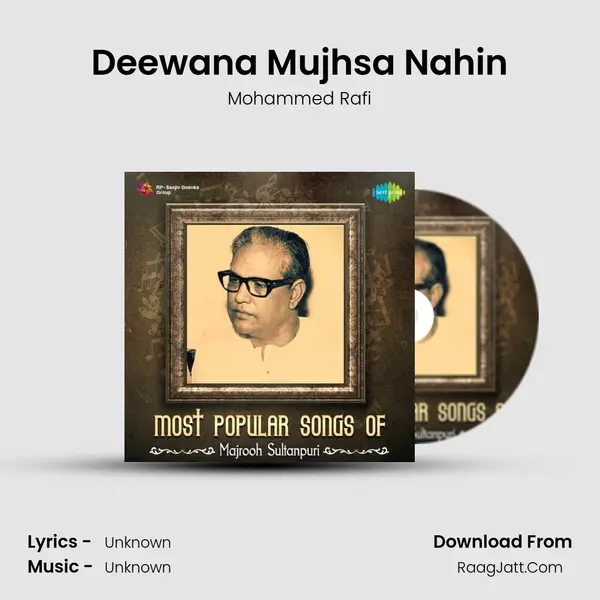Deewana Mujhsa Nahin Cover