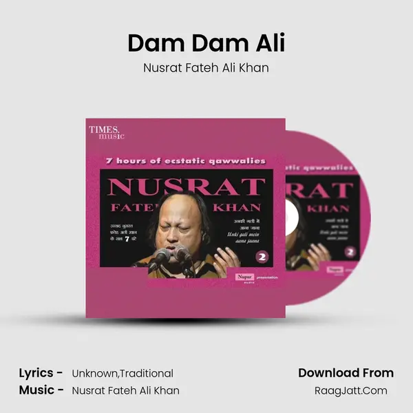 Dam Dam Ali MP3 Song by Nusrat Fateh Ali Khan Cover