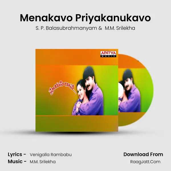 Menakavo Priyakanukavo MP3 Song by S. P. Balasubrahmanyam Cover