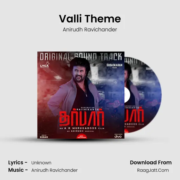 Valli Theme MP3 Song by Anirudh Ravichander Cover