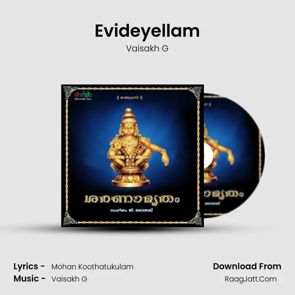 Evideyellam MP3 Song by Vaisakh G Cover