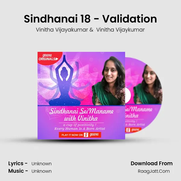 Sindhanai 18 - Validation MP3 Song by Vinitha Vijayakumar Cover