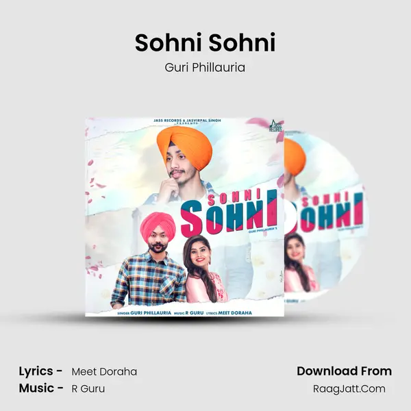 Sohni Sohni MP3 Song by Guri Phillauria Cover