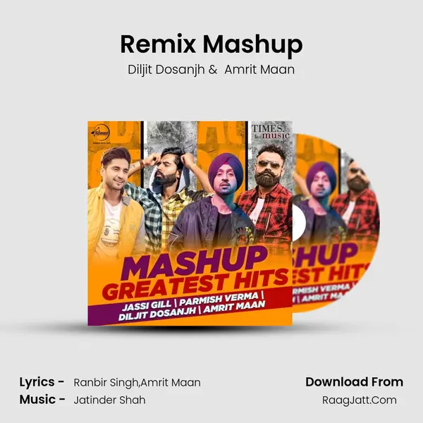 Remix Mashup MP3 Song by Diljit Dosanjh Cover