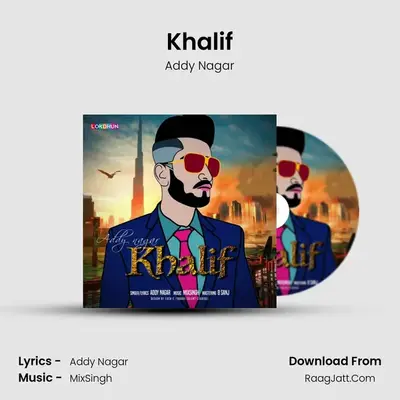 Khalif MP3 Song by Addy Nagar Cover