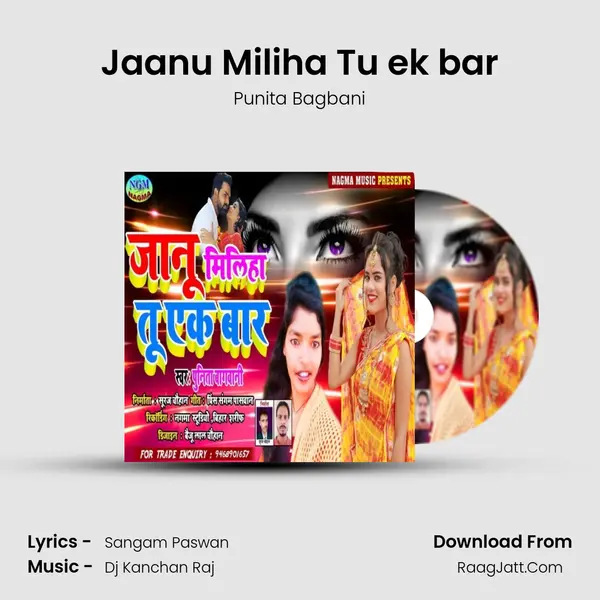 Jaanu Miliha Tu ek bar MP3 Song by Punita Bagbani Cover