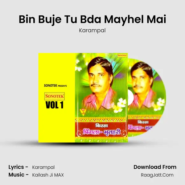 Bin Buje Tu Bda Mayhel Mai Cover