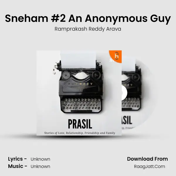Sneham #2 An Anonymous Guy MP3 Song by Ramprakash Reddy Arava Cover