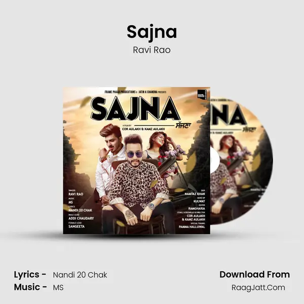 Sajna MP3 Song by Ravi Rao Cover
