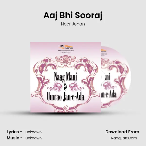 Aaj Bhi Sooraj MP3 Song by Noor Jehan Cover