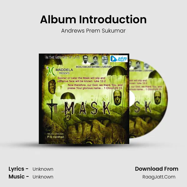 Album Introduction MP3 Song by Andrews Prem Sukumar Cover