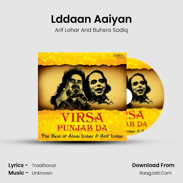 Lddaan Aaiyan MP3 Song by Arif Lohar And Buhsra Sadiq Cover
