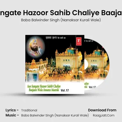 Aao Sangate Hazoor Sahib Chaliye Baajan Wala MP3 Song by Baba Balwinder Singh (Nanaksar Kurali Wale) Cover