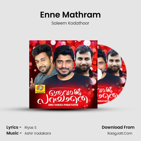 Enne Mathram MP3 Song by Saleem Kodathoor Cover
