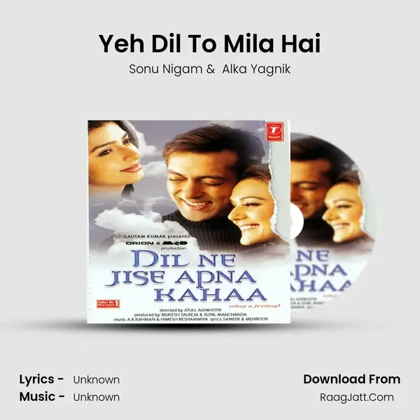 Yeh Dil To Mila Hai MP3 Song by Sonu Nigam Cover