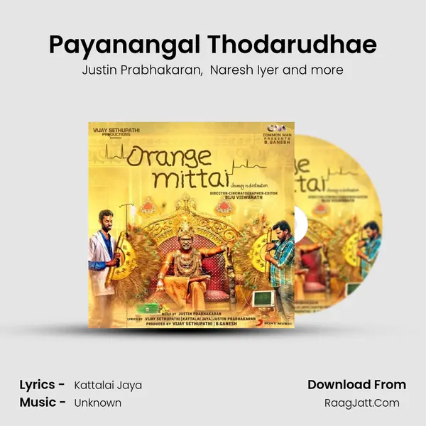 Payanangal Thodarudhae MP3 Song by Justin Prabhakaran Cover