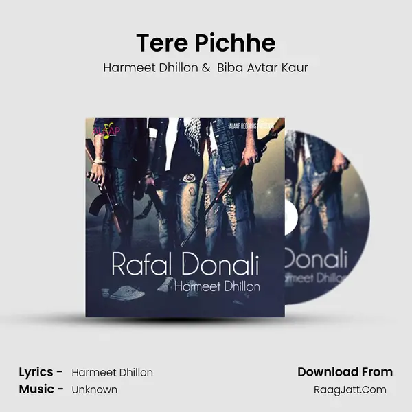 Tere Pichhe MP3 Song by Harmeet Dhillon Cover