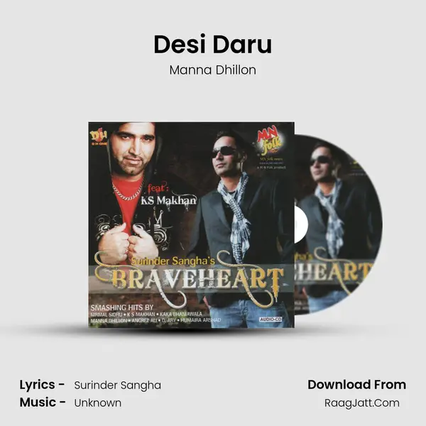 Desi Daru MP3 Song by Manna Dhillon Cover