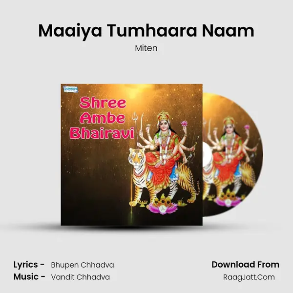 Maaiya Tumhaara Naam MP3 Song by Miten Cover