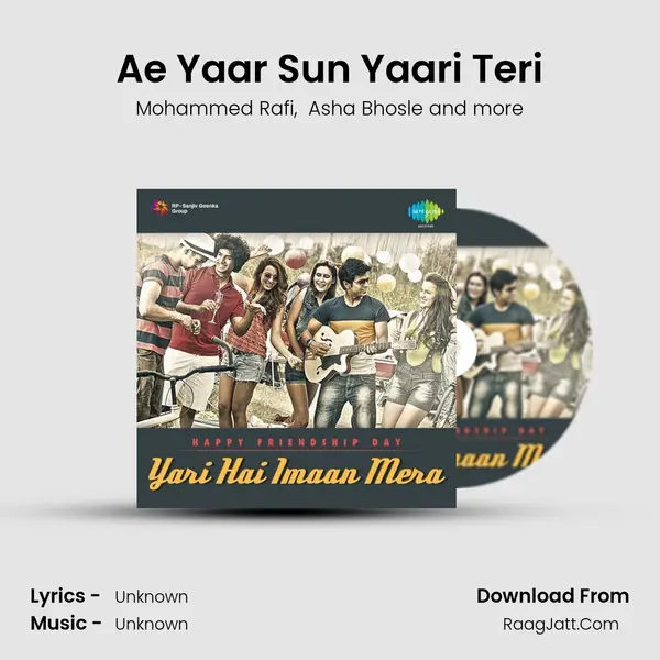 Ae Yaar Sun Yaari Teri MP3 Song by Mohammed Rafi Cover