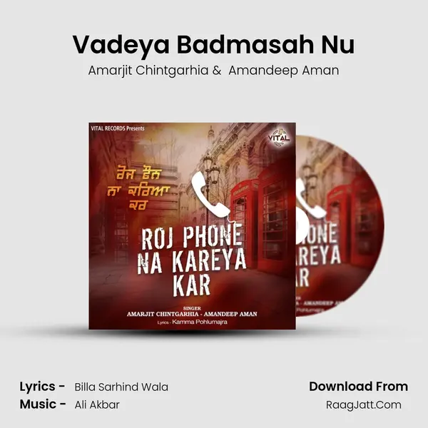 Vadeya Badmasah Nu MP3 Song by Amarjit Chintgarhia Cover