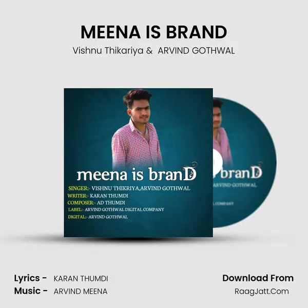 MEENA IS BRAND MP3 Song by Vishnu Thikariya Cover