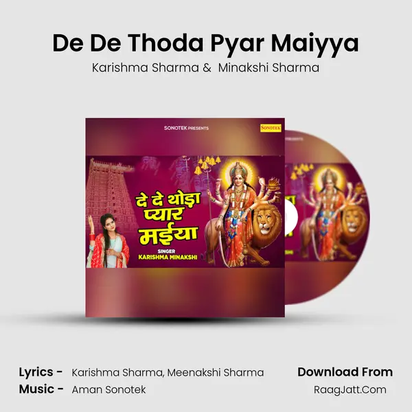 De De Thoda Pyar Maiyya mp3 song