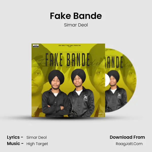 Fake Bande MP3 Song by Simar Deol Cover